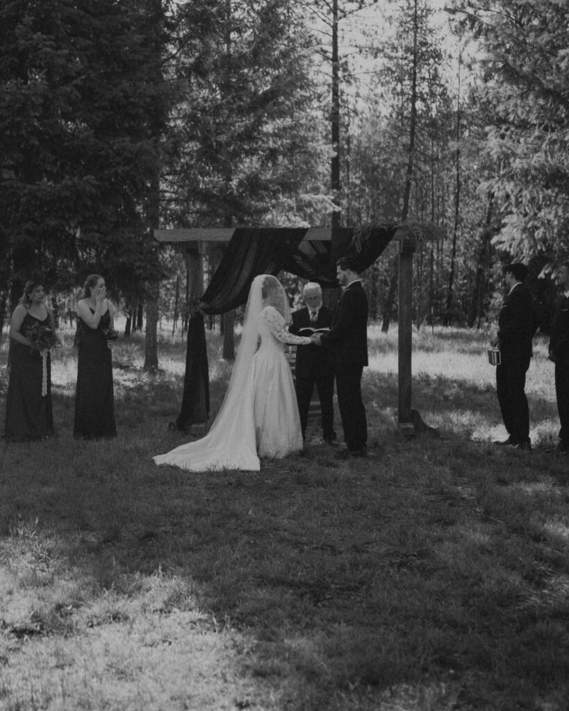 in-between emotional wedding moment Spokane wedding photographer