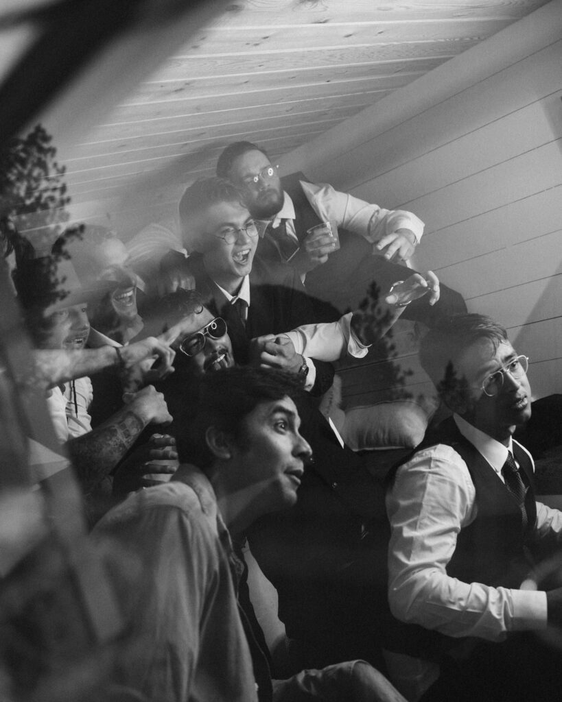 documentary wedding moment at Kaniksu Pine Farms in North Idaho