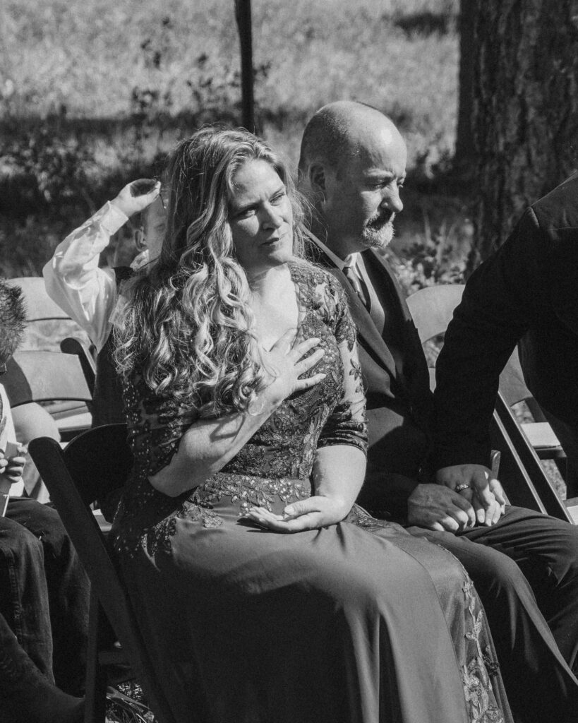 in-between emotional wedding moment Spokane wedding photographer